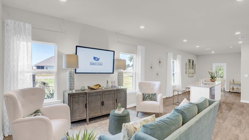 New home interior.