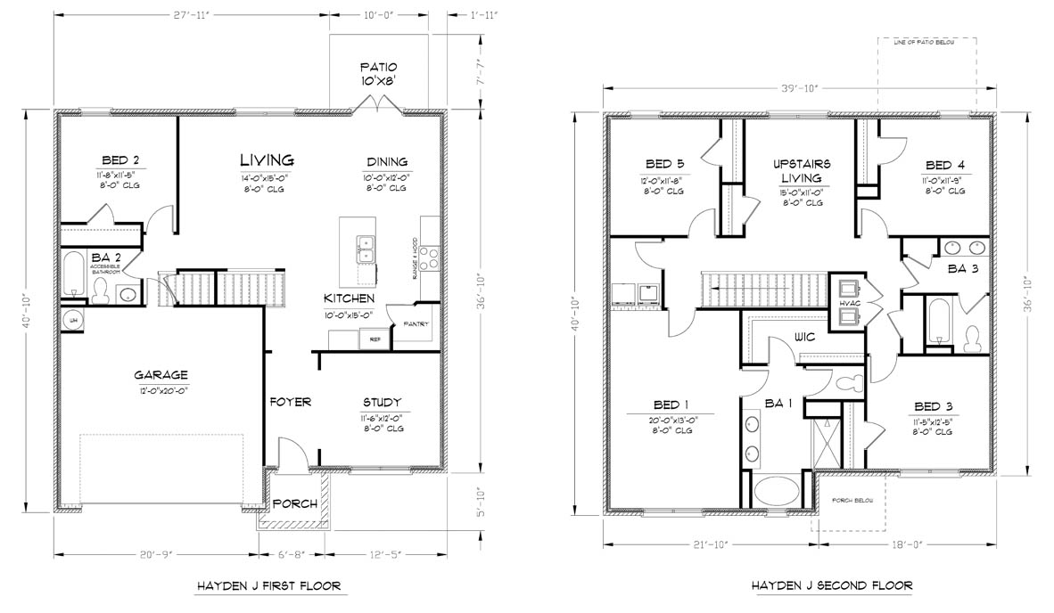 hayden floor plan