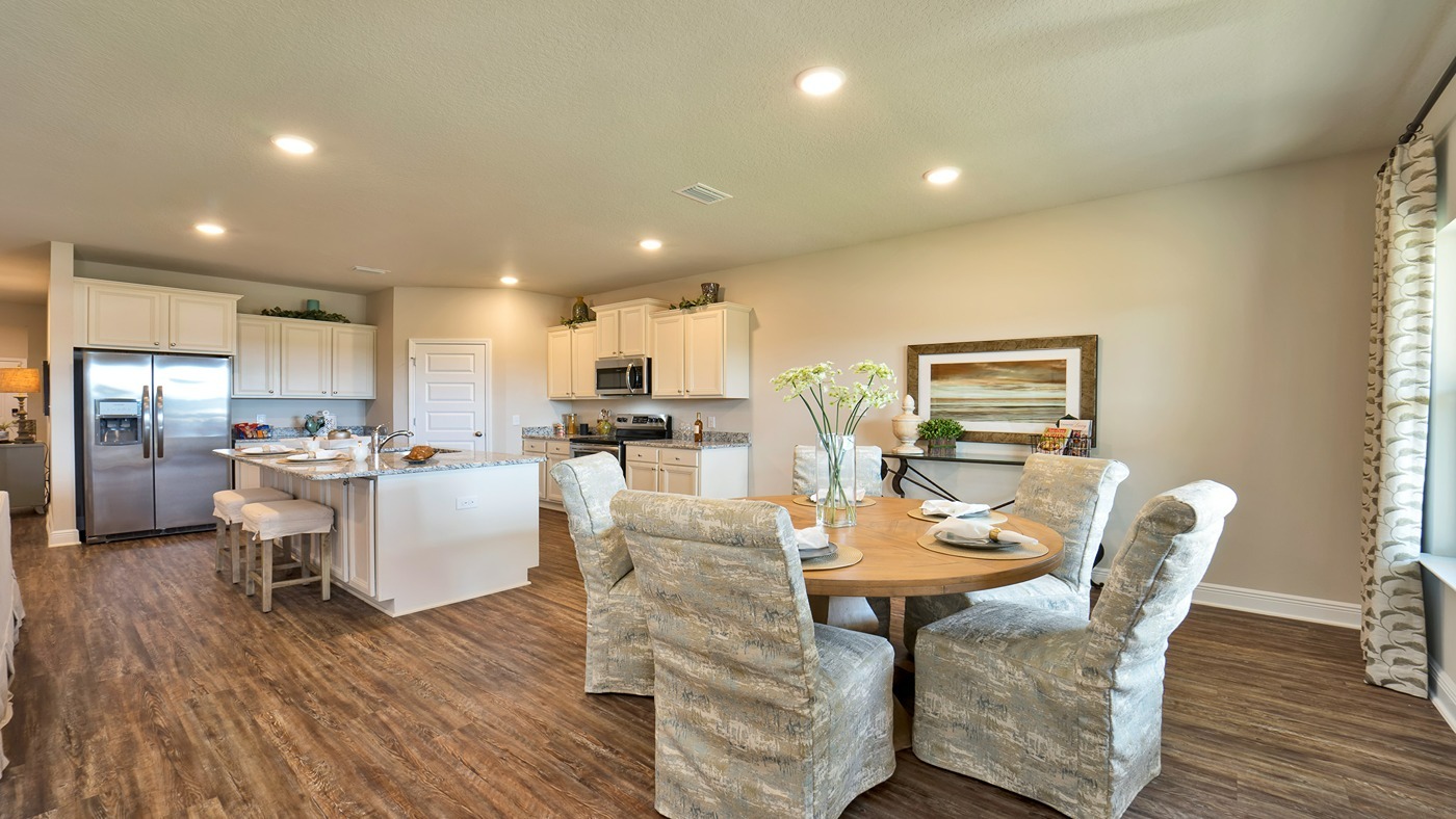 Delray new home interior.