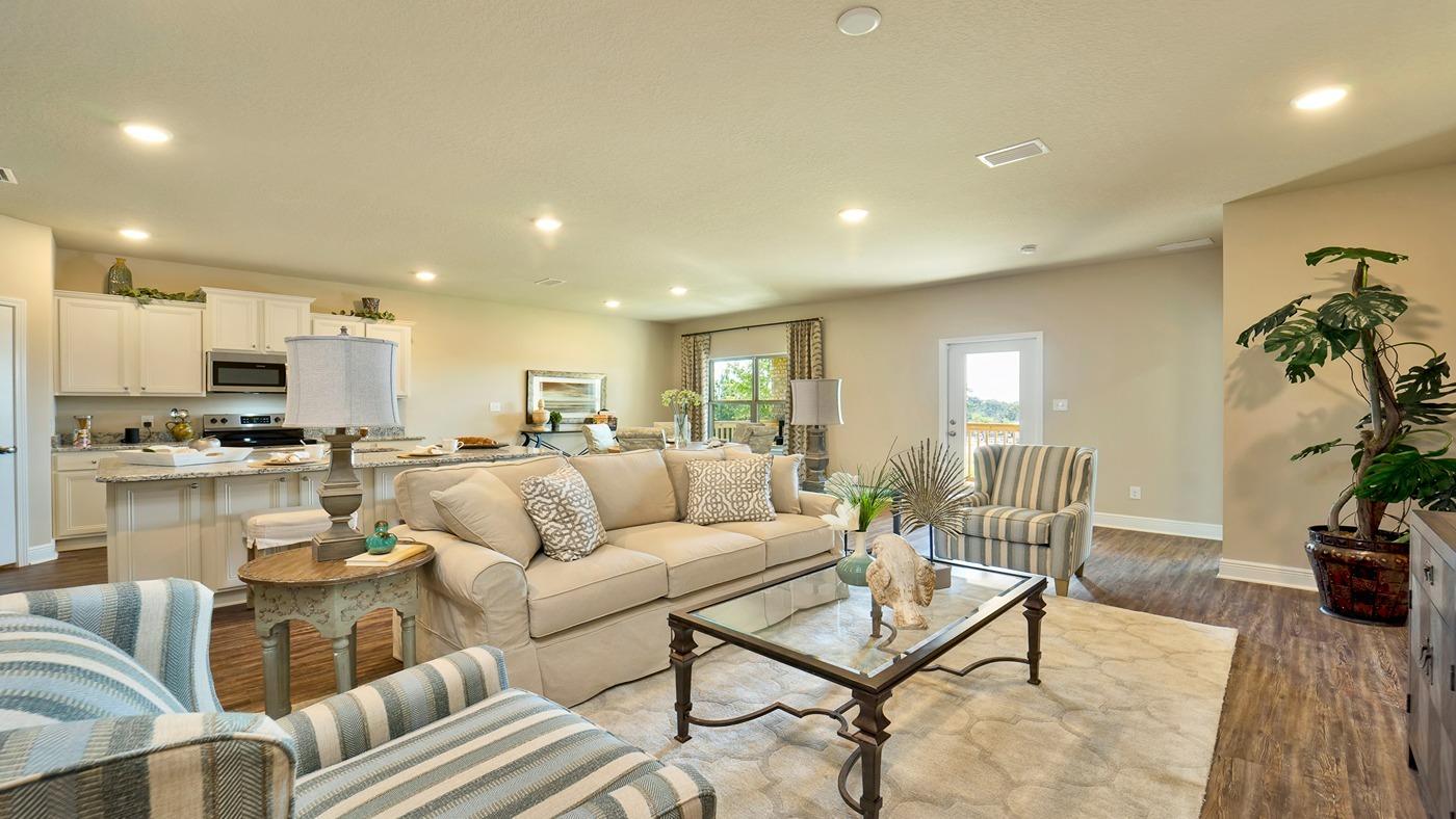 Delray new home interior.