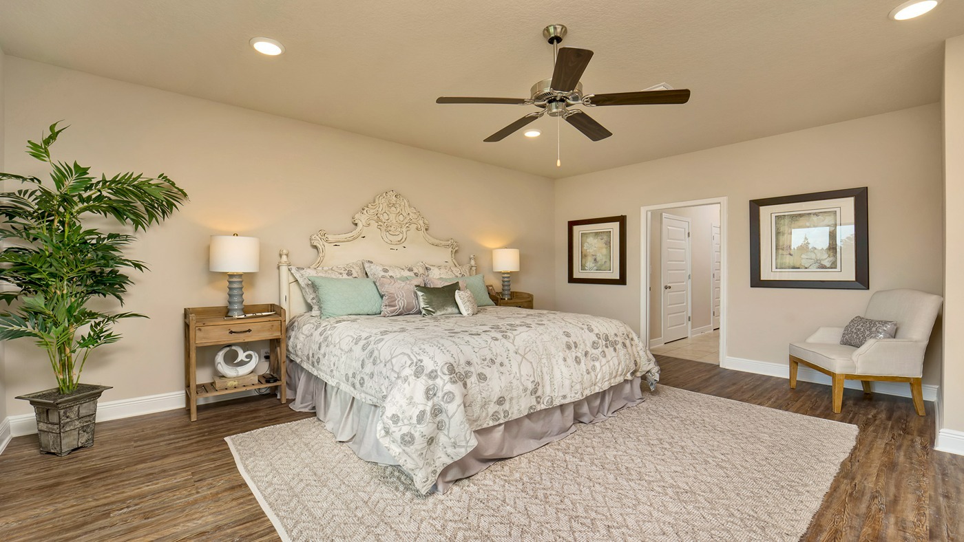 Delray new home interior.