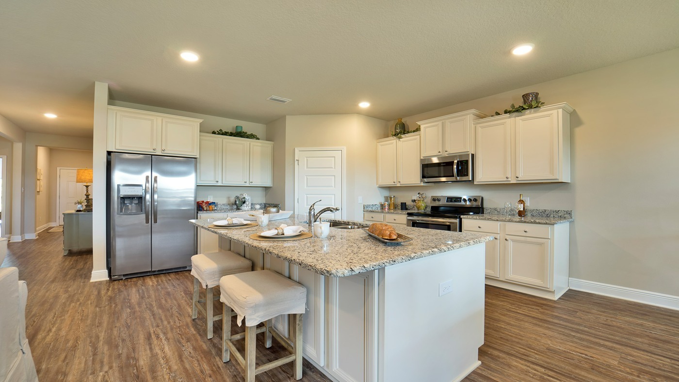 Delray new home interior.