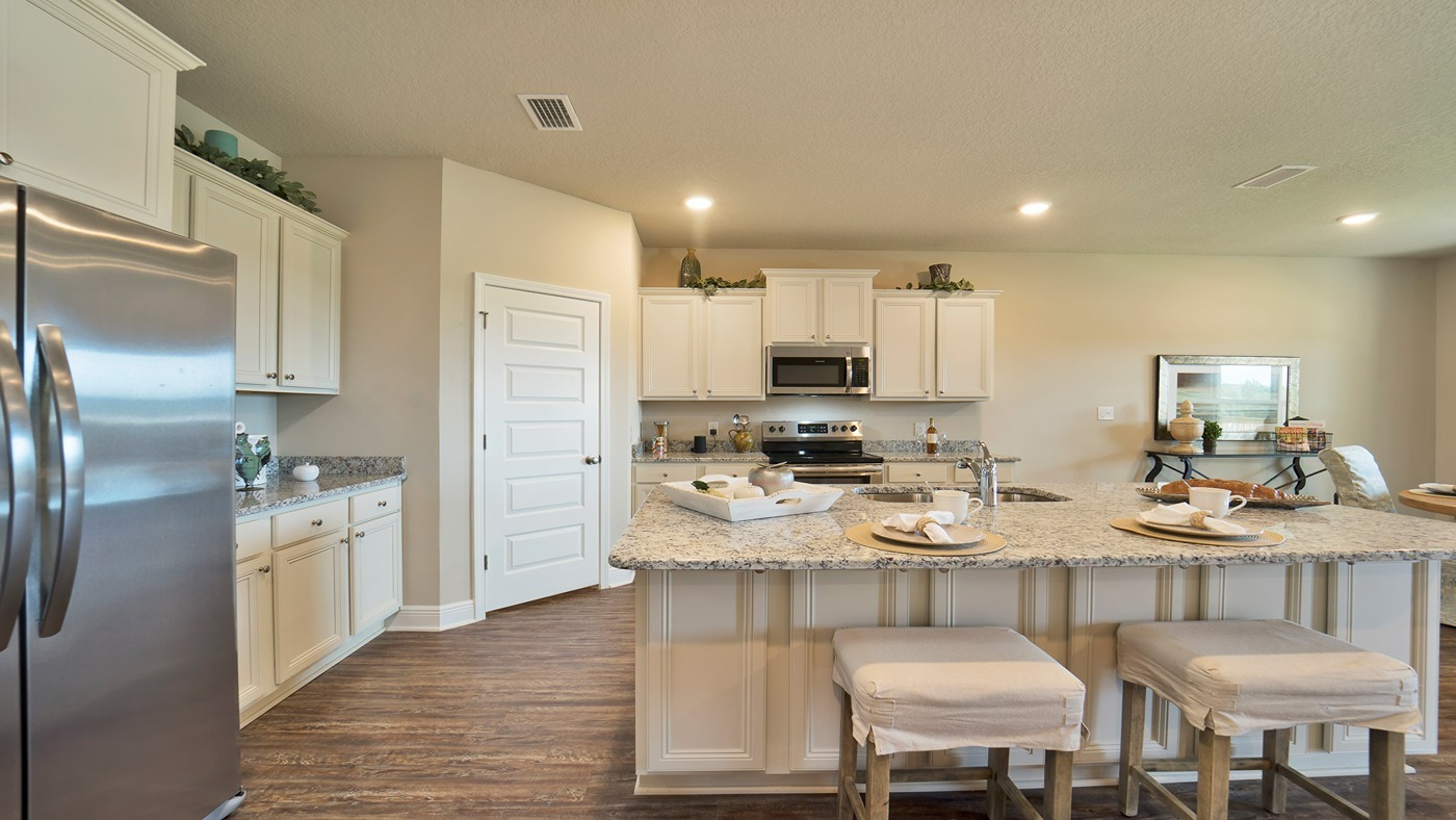 Delray new home interior.