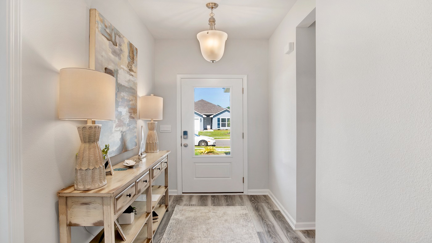 Isabella model home interior.