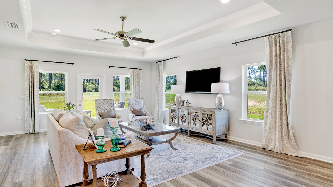 Isabella model home interior.