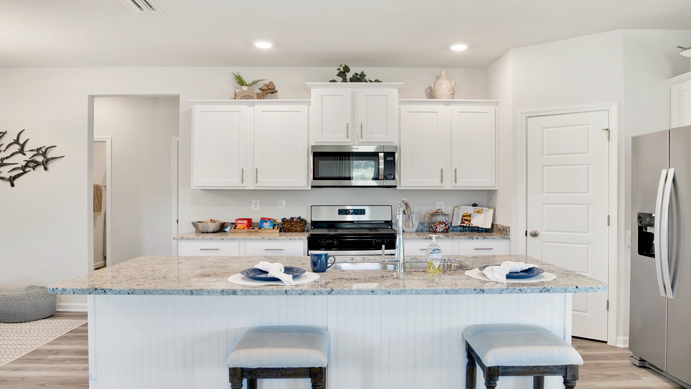 Isabella model home interior.