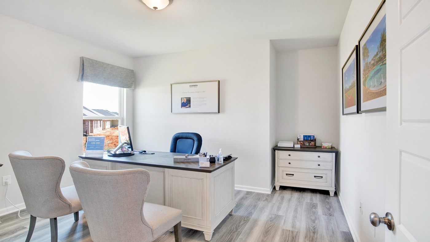 Isabella model home interior.