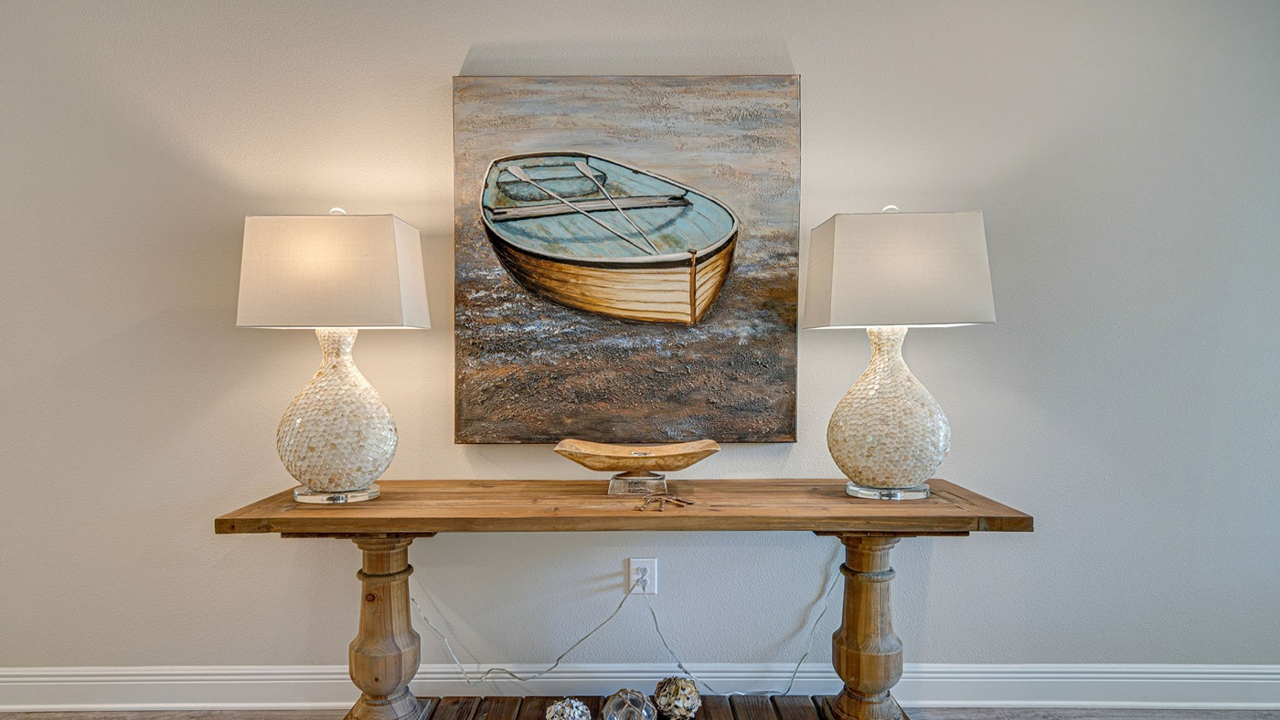 Rhett model home interior.