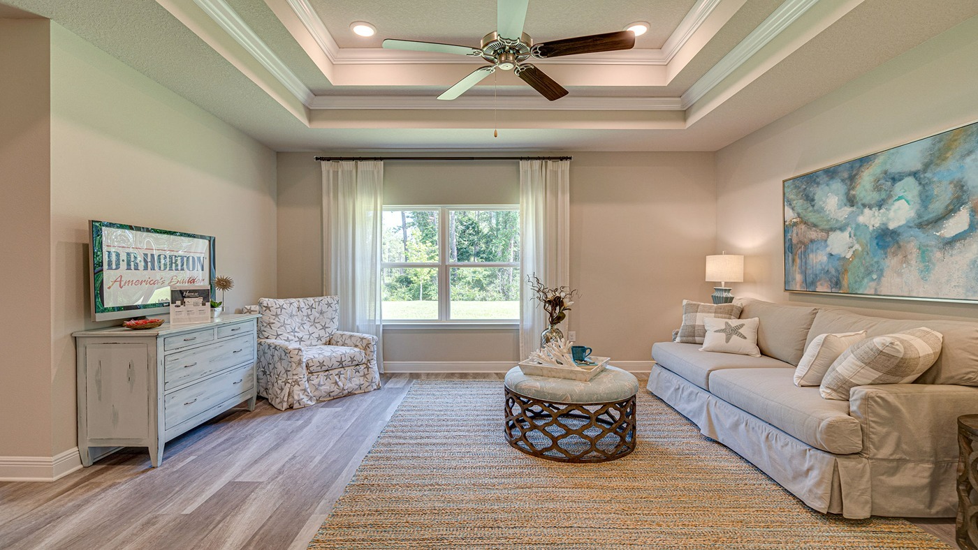 Rhett model home interior.
