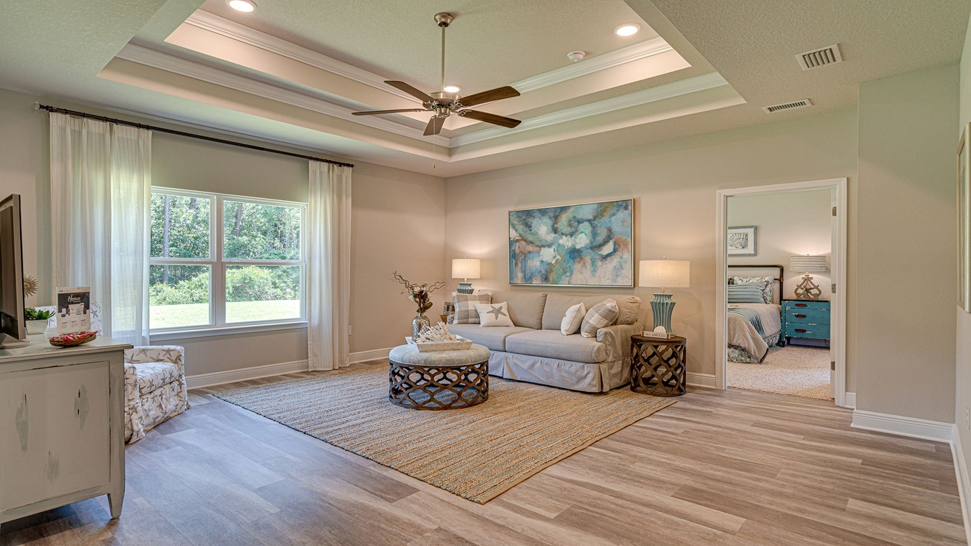 Rhett model home interior.