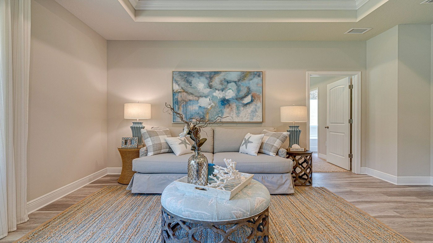 Rhett model home interior.