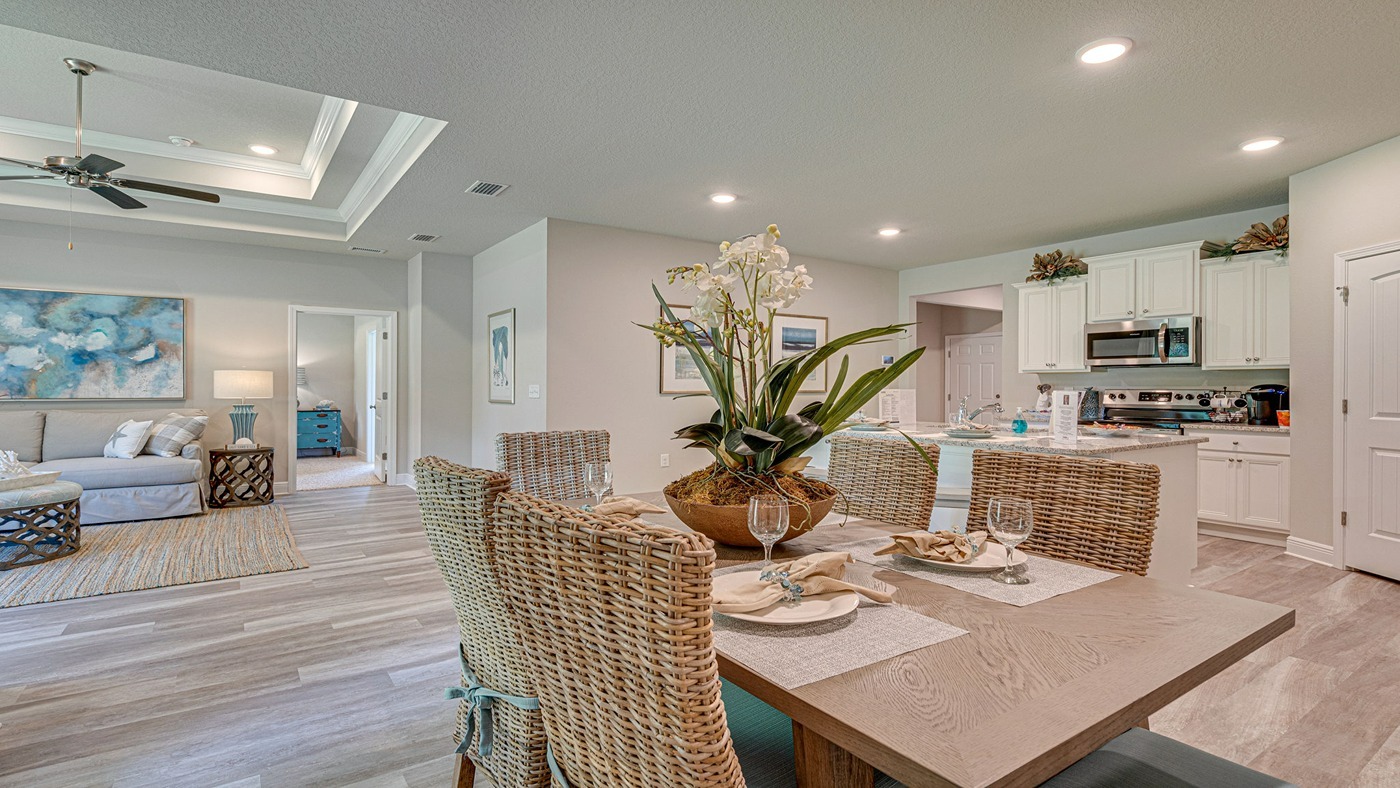 Rhett model home interior.