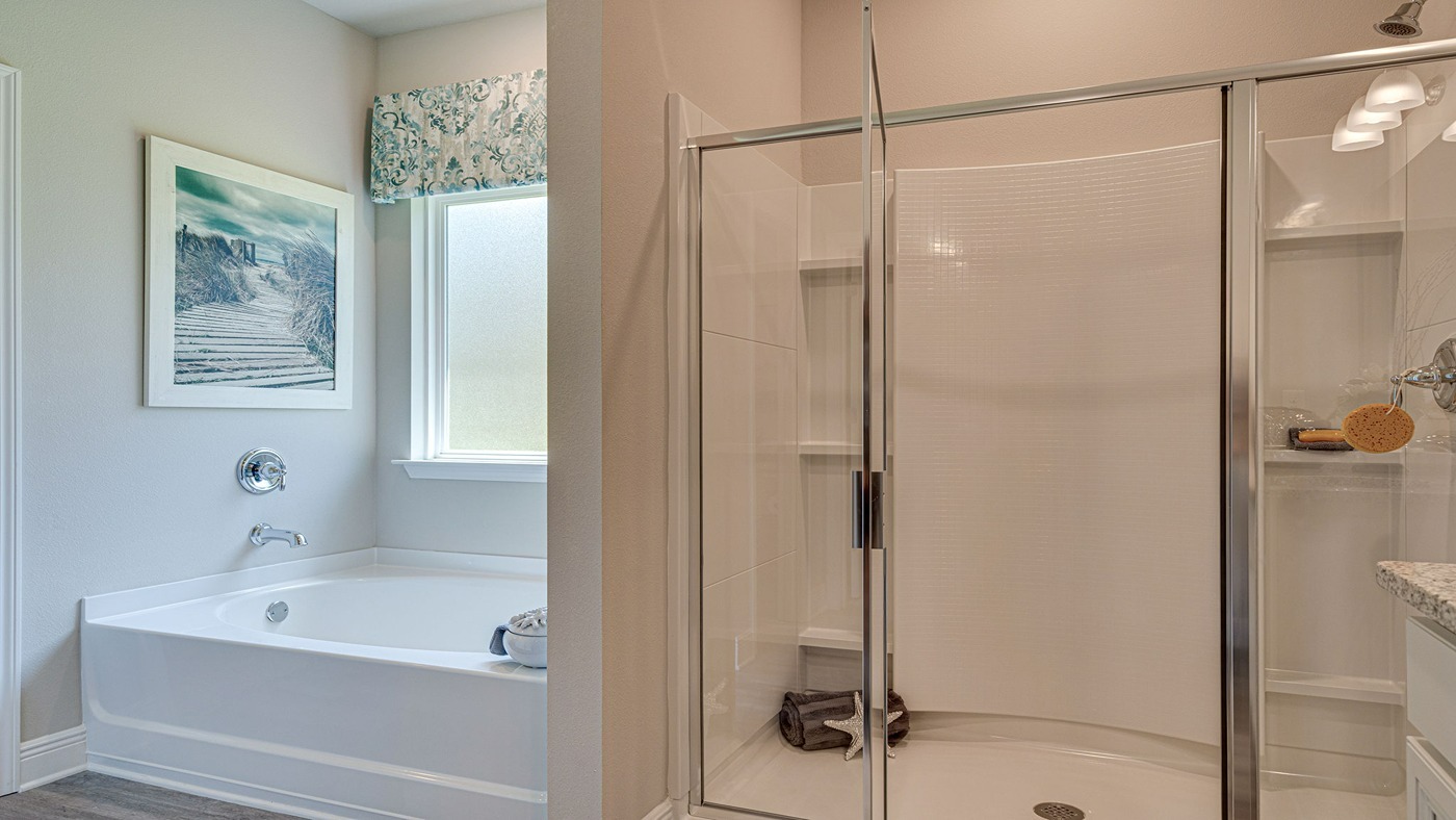 Rhett model home interior.