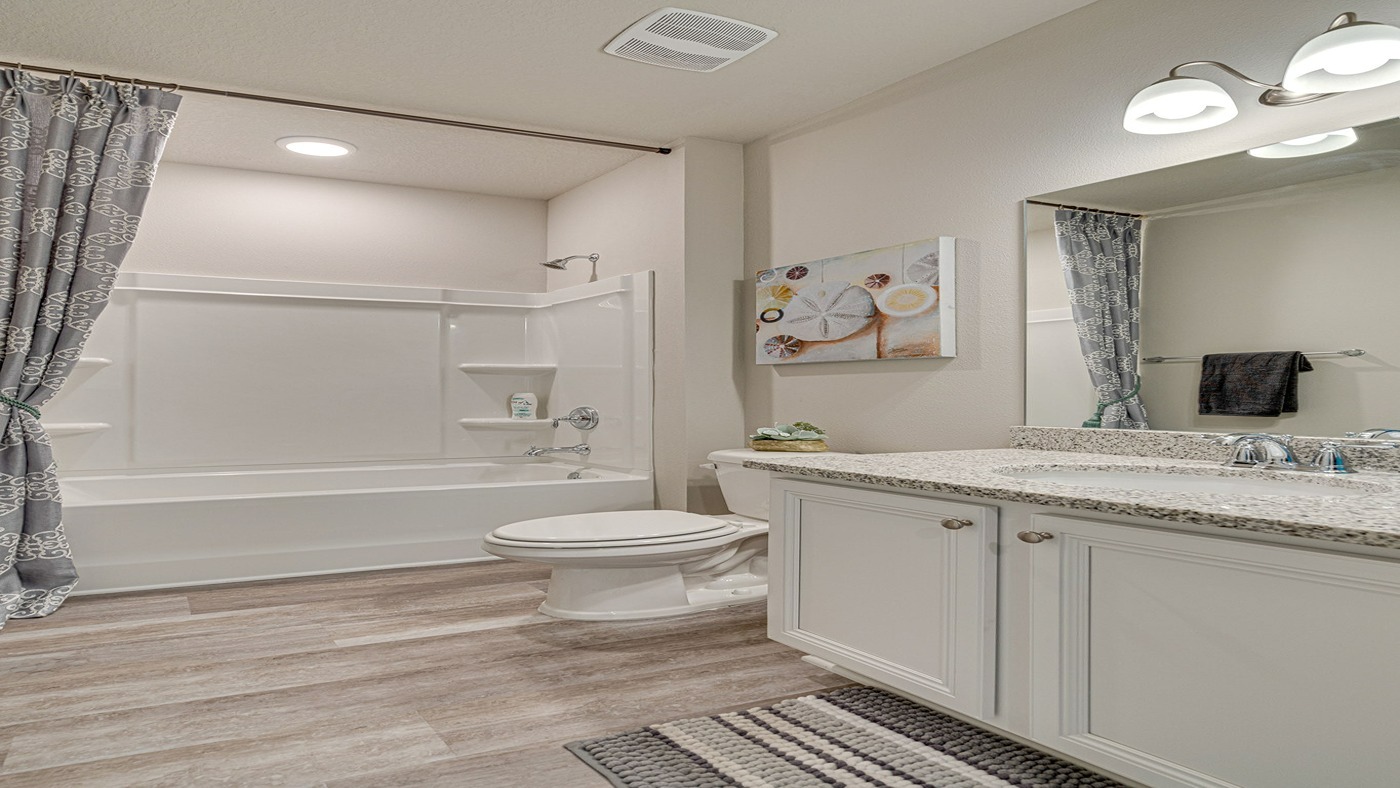 Rhett model home interior.