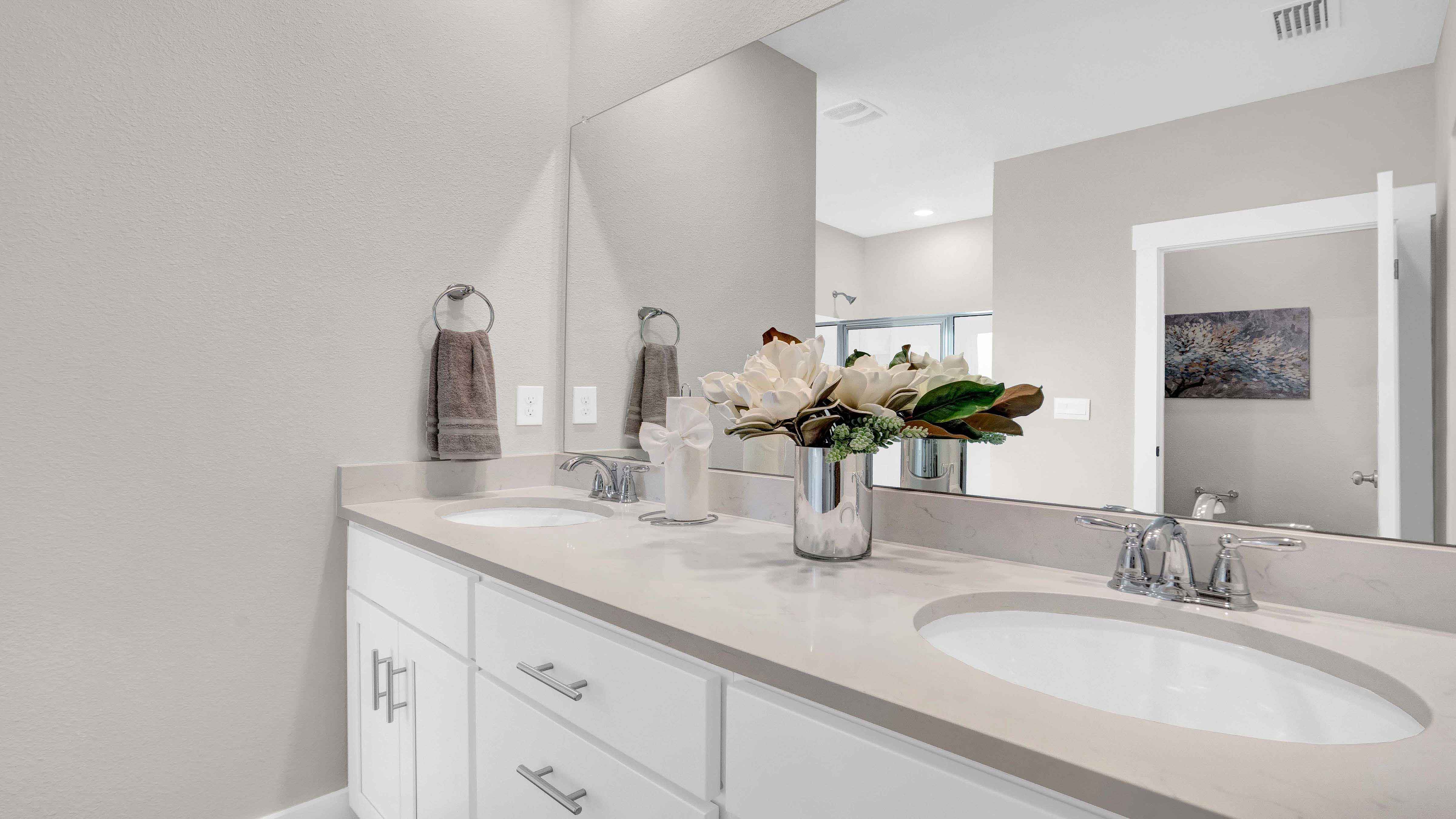 Interior of Destin model home.