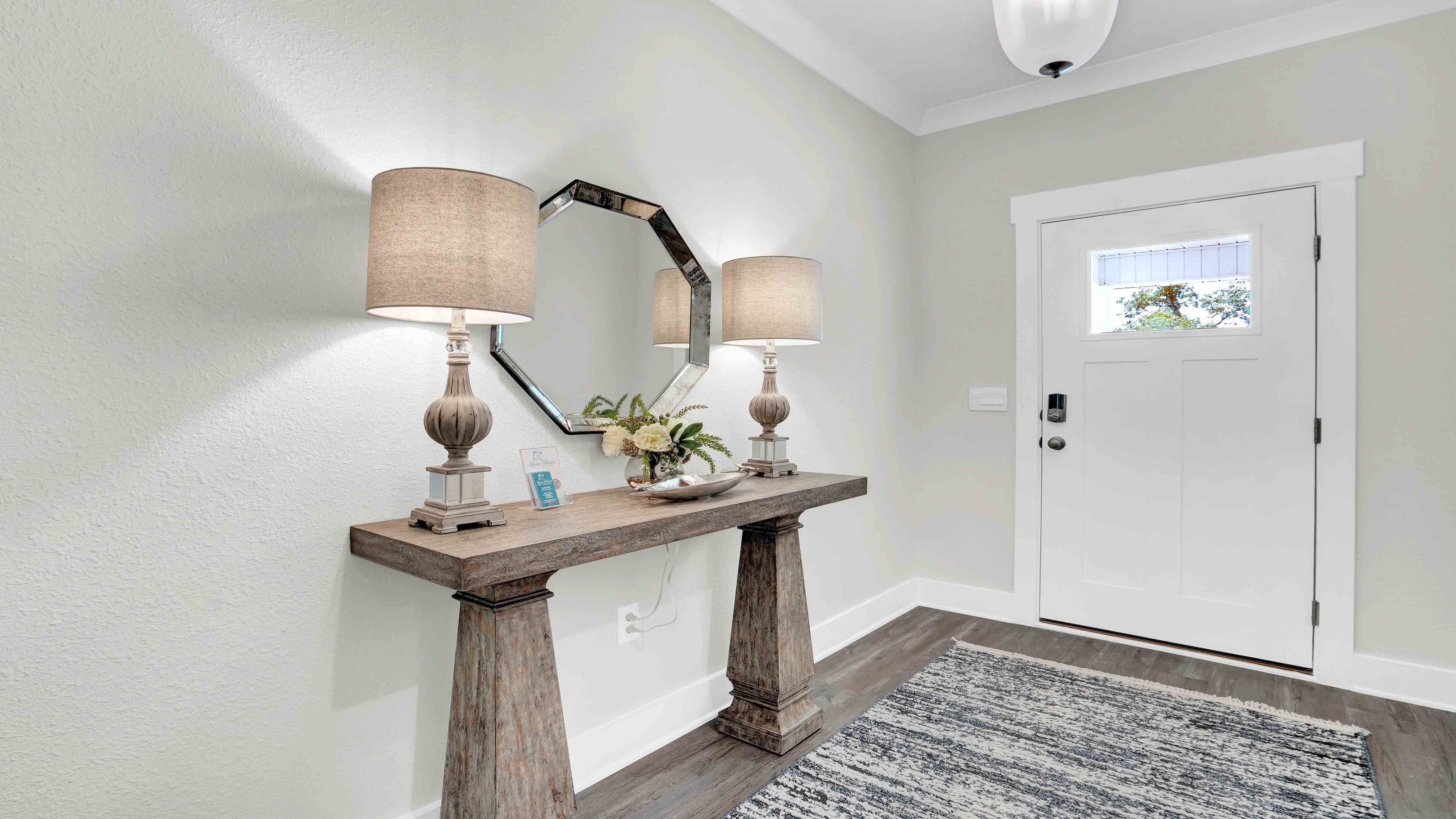 Interior of Destin model home.