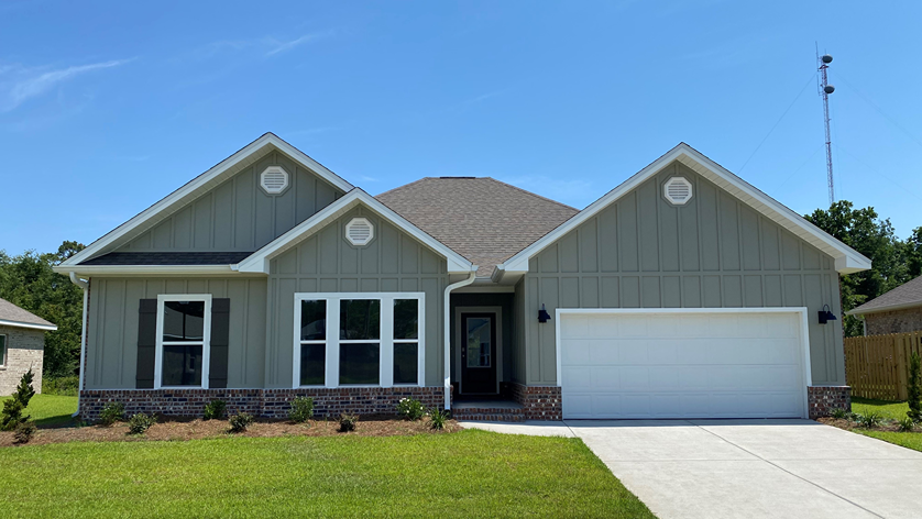 Jasmine model home exterior.