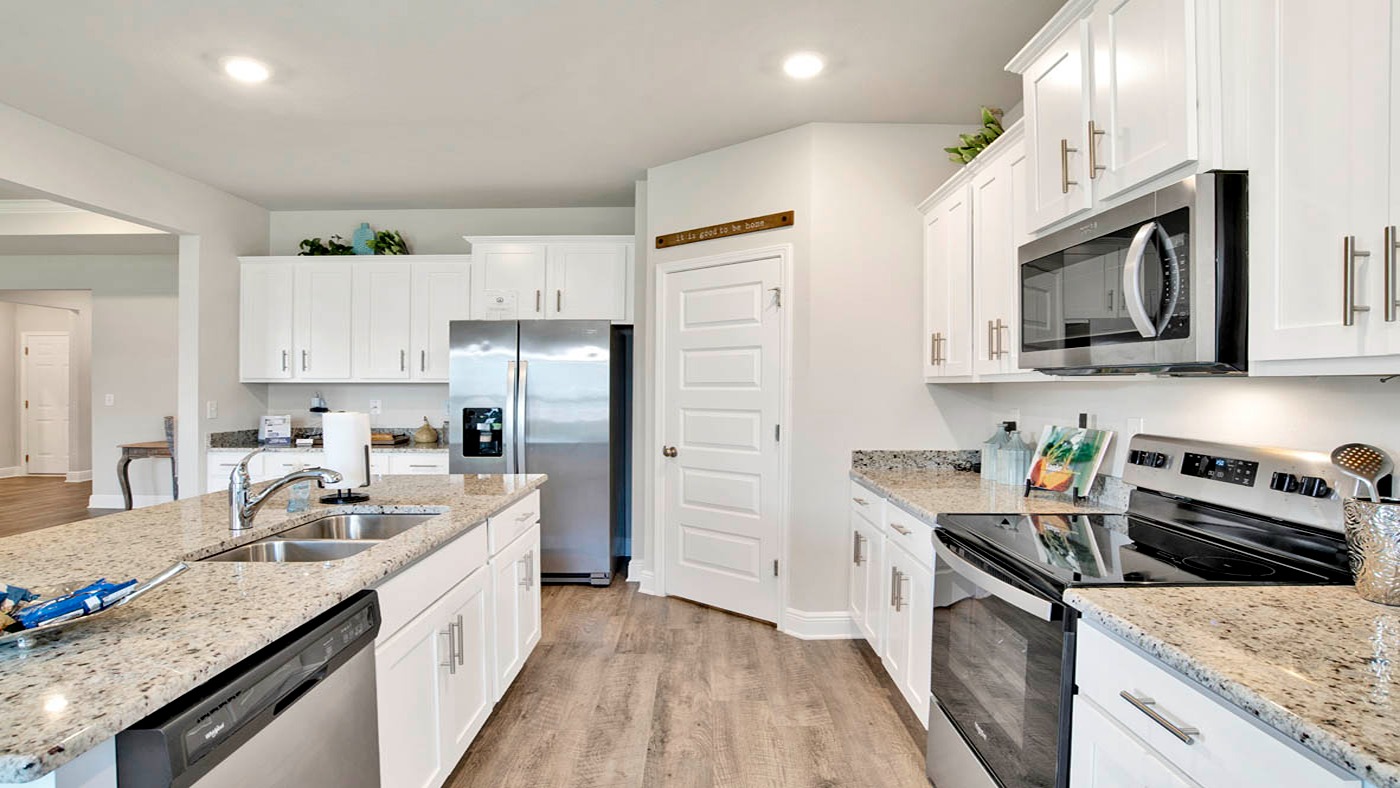 Victoria model home interior.