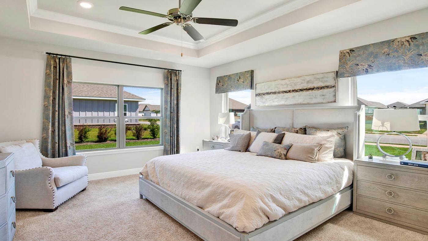 Victoria model home interior.