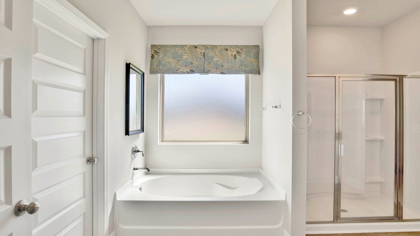 Victoria model home interior.