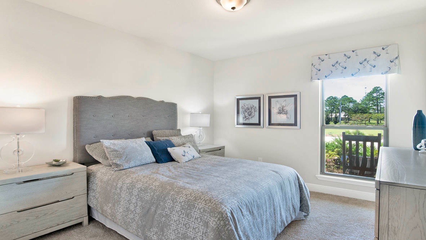 Victoria model home interior.