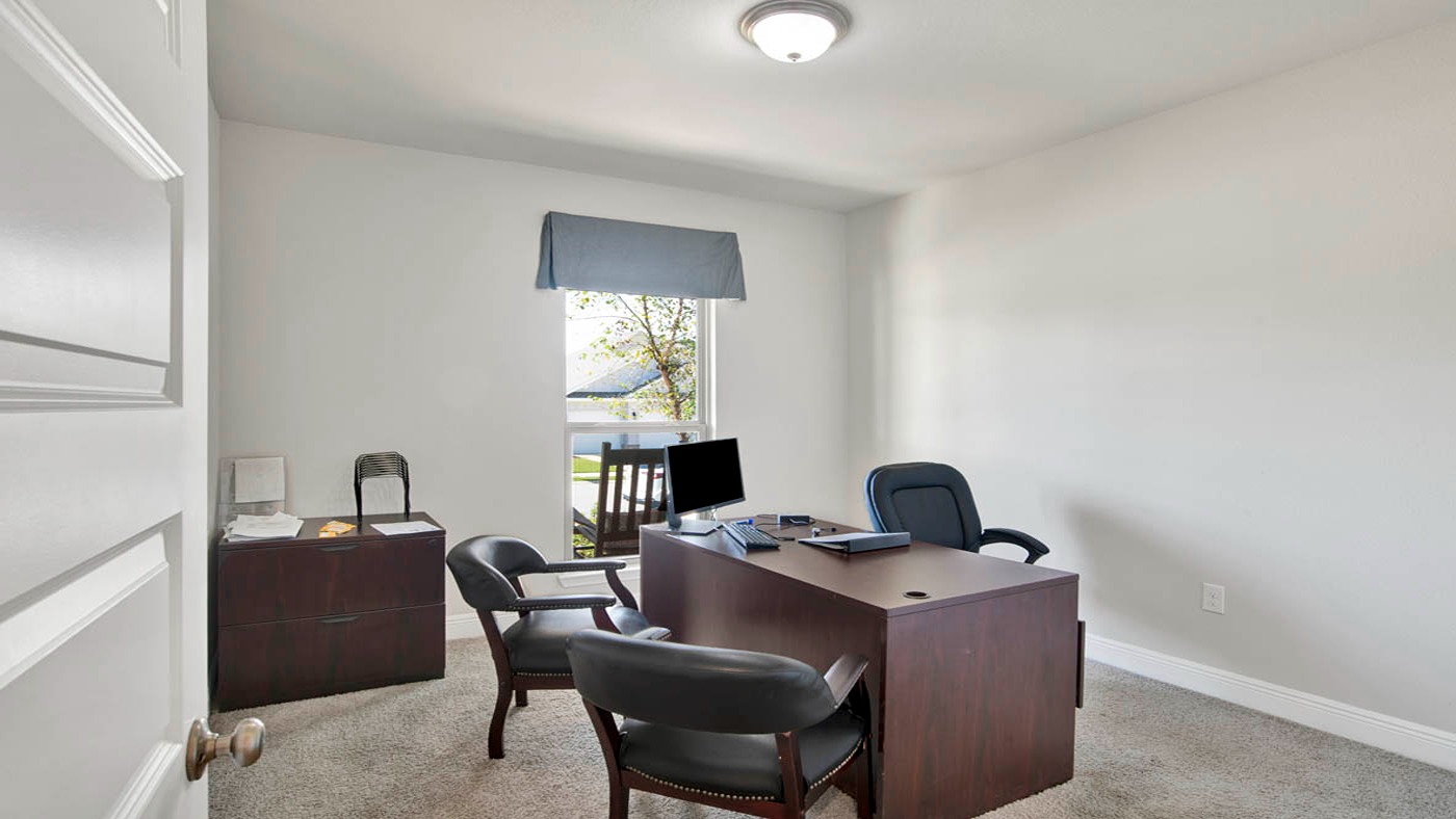 Victoria model home interior.