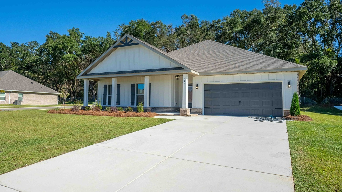 Victoria new home exterior.