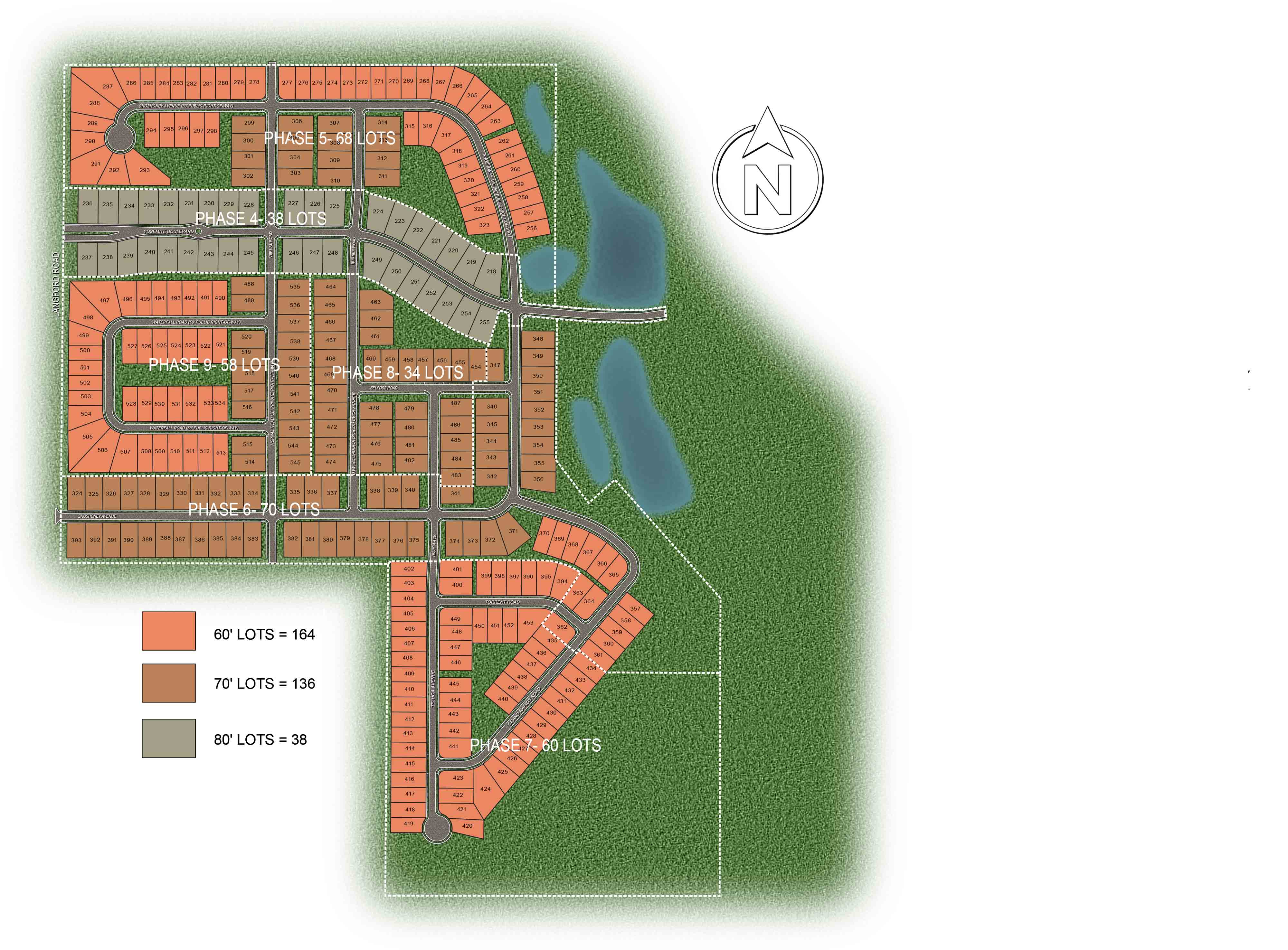 Static Lot Map