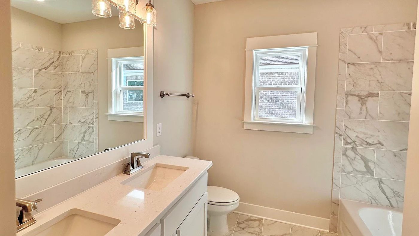 Hickory new home interior.