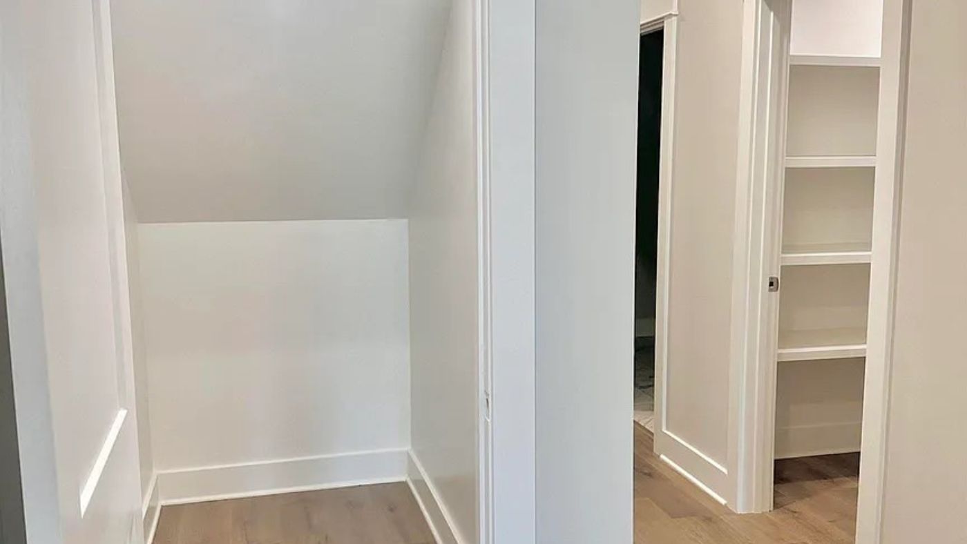 Hickory new home interior.