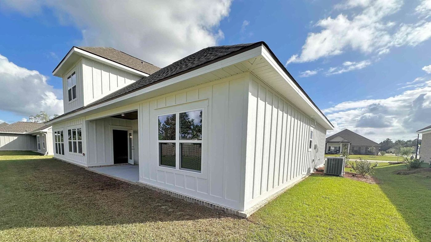 Hickory new home exterior.