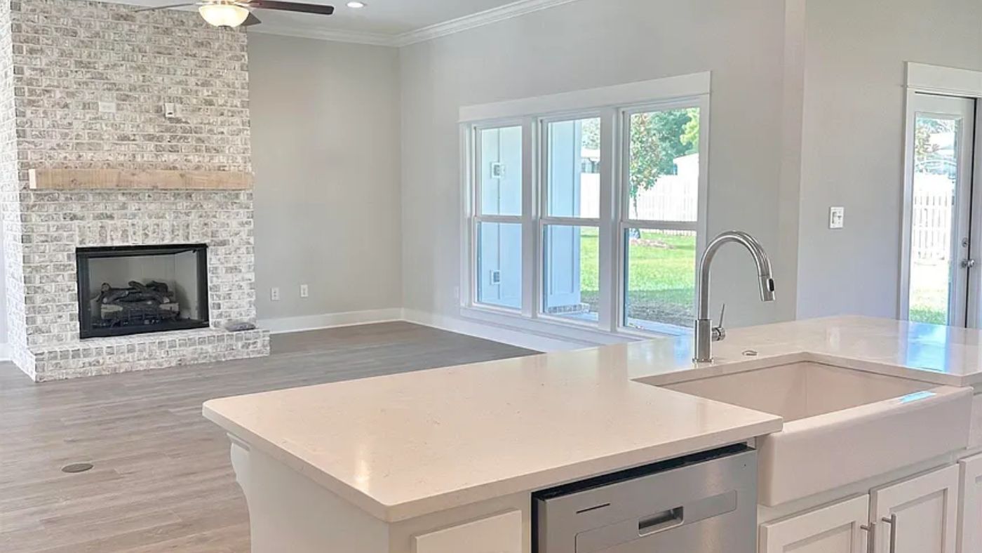 Hickory new home interior.