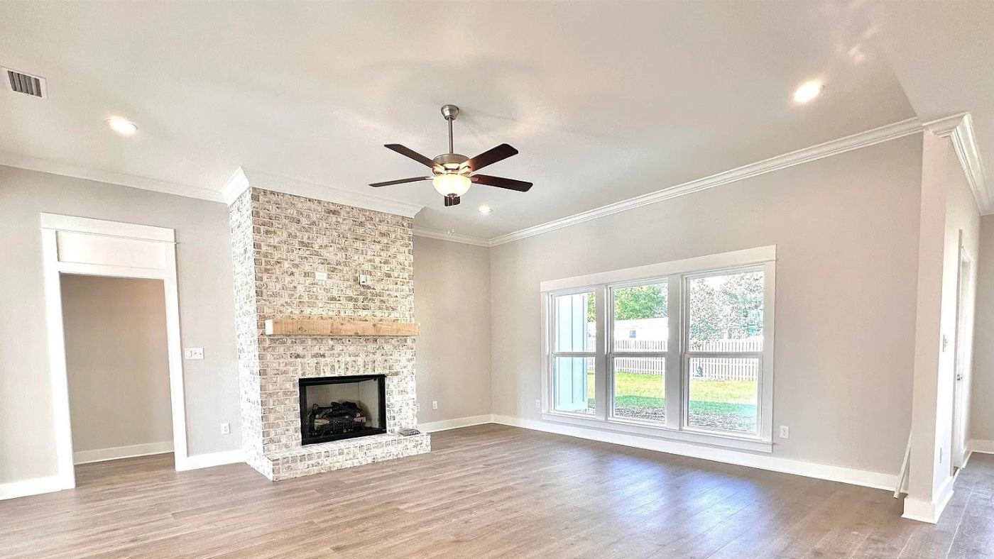 Hickory new home interior.