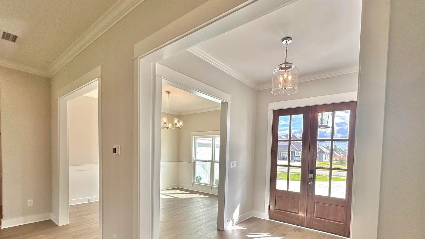 Hickory new home interior.