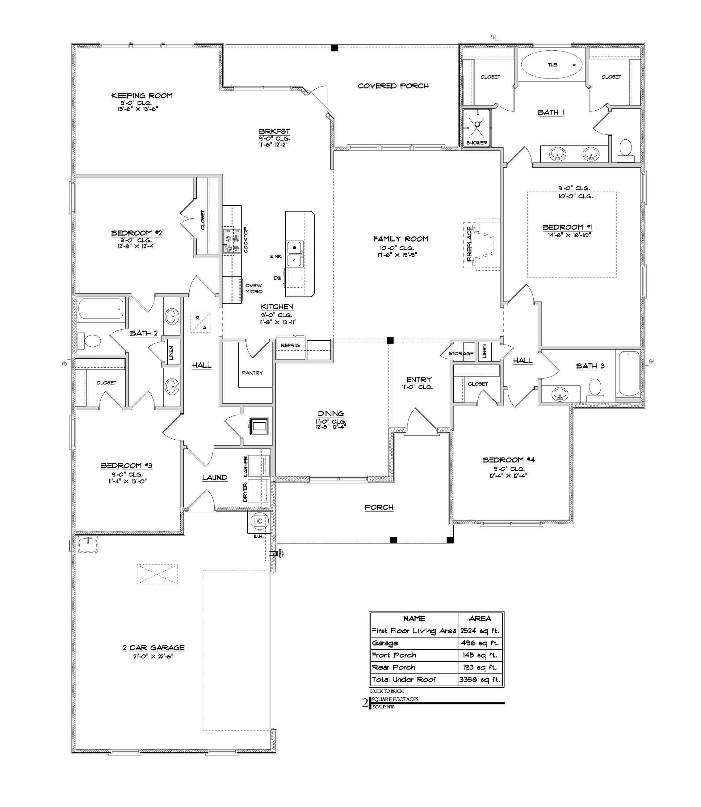 Holly C floorplan layout.