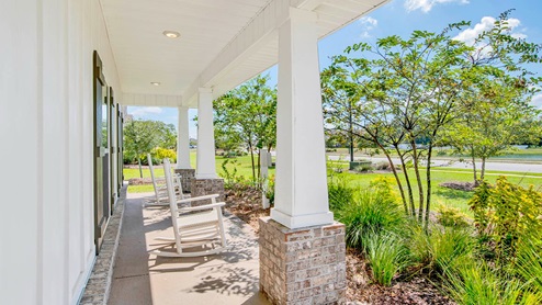 Front porch.