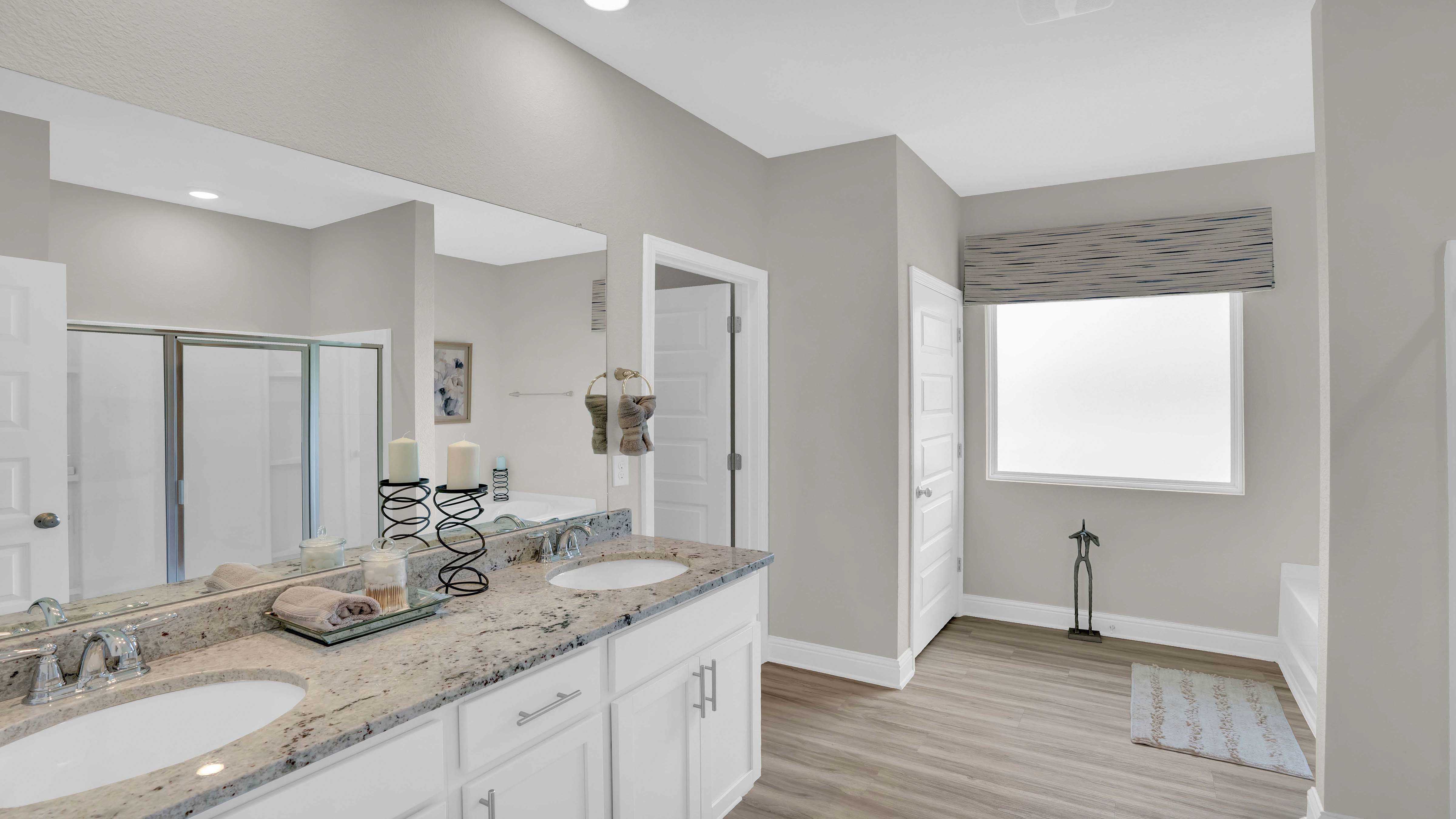 Interior of new home.