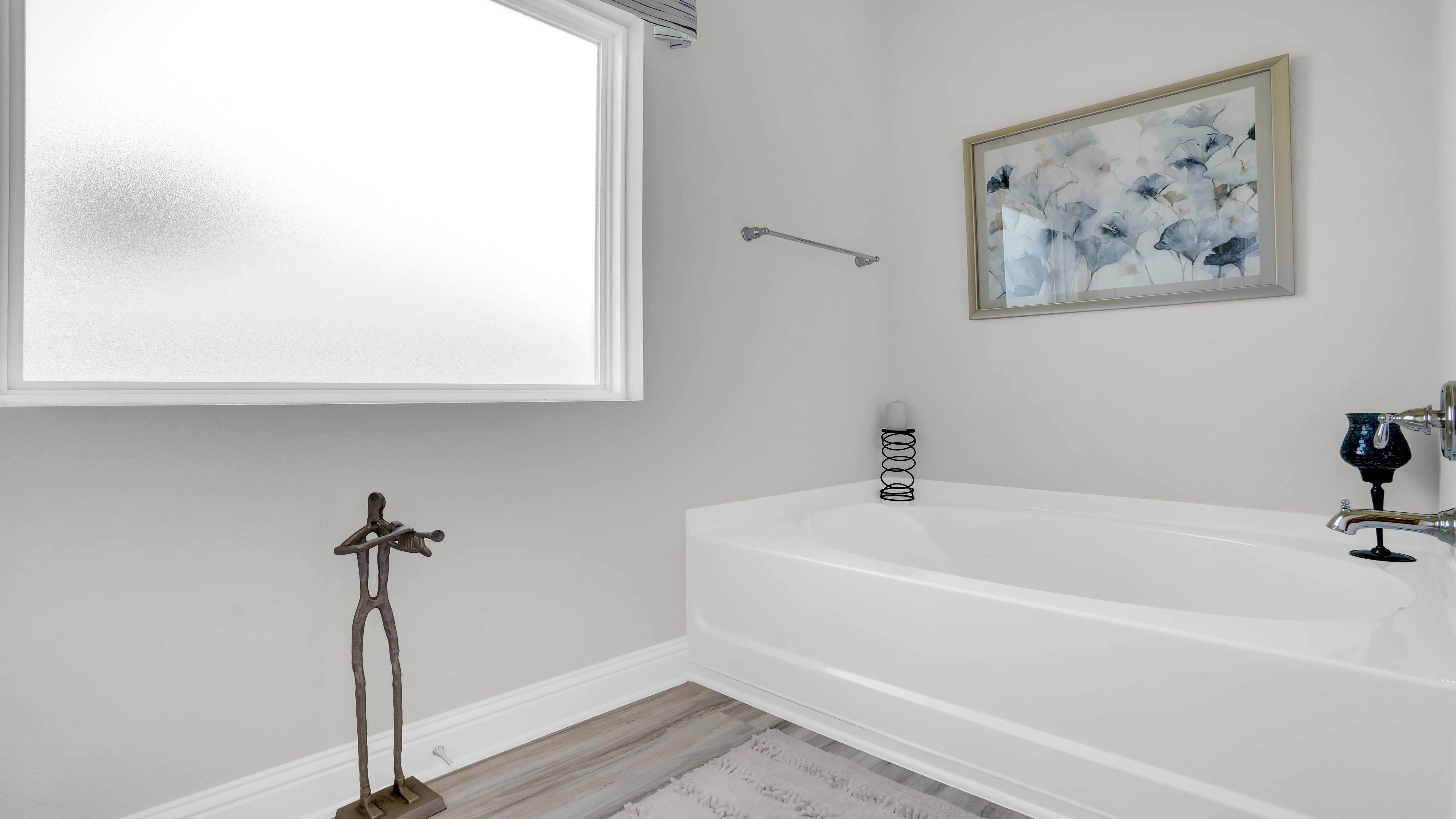 Interior of new home.