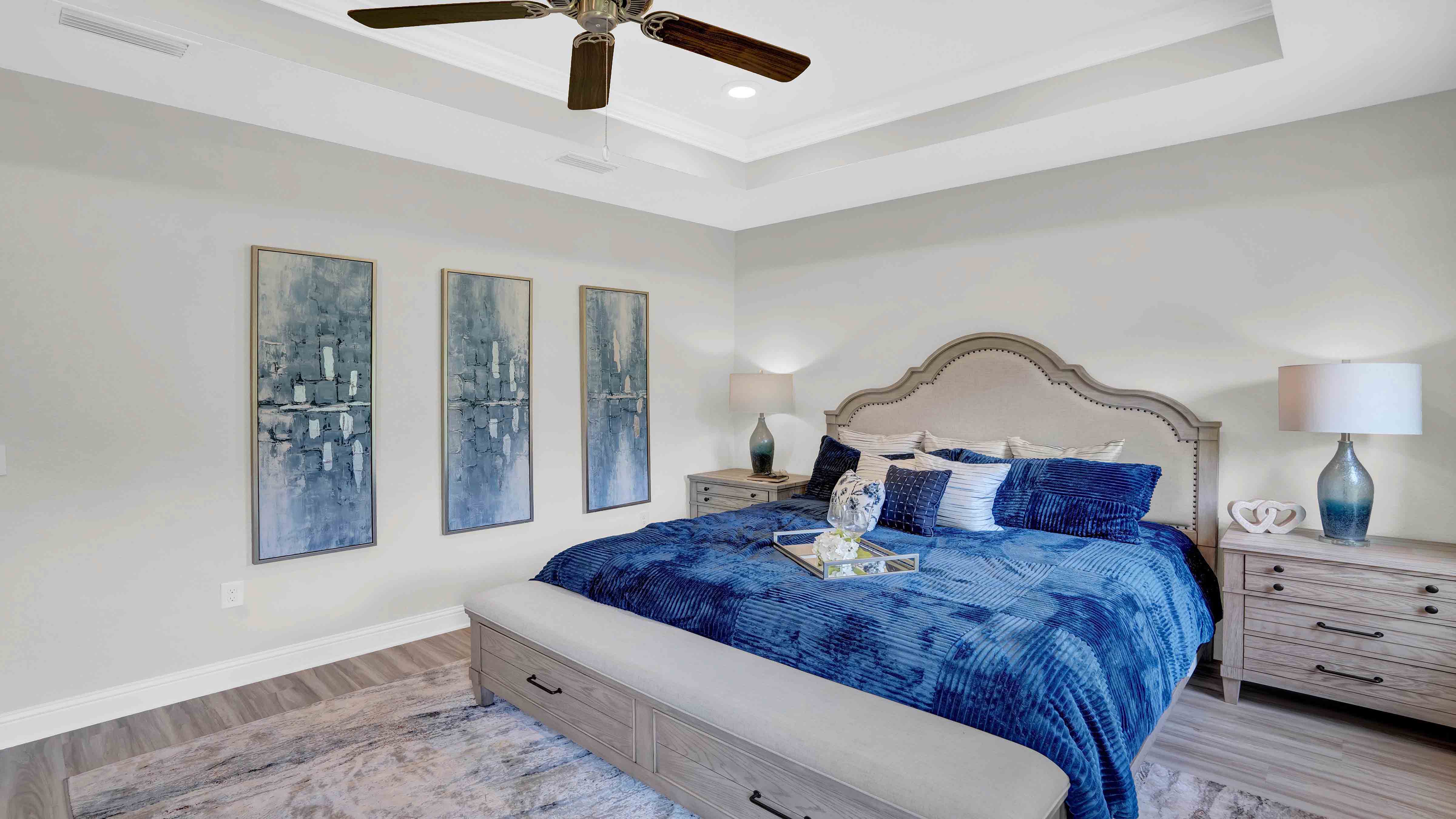 Interior of new home.