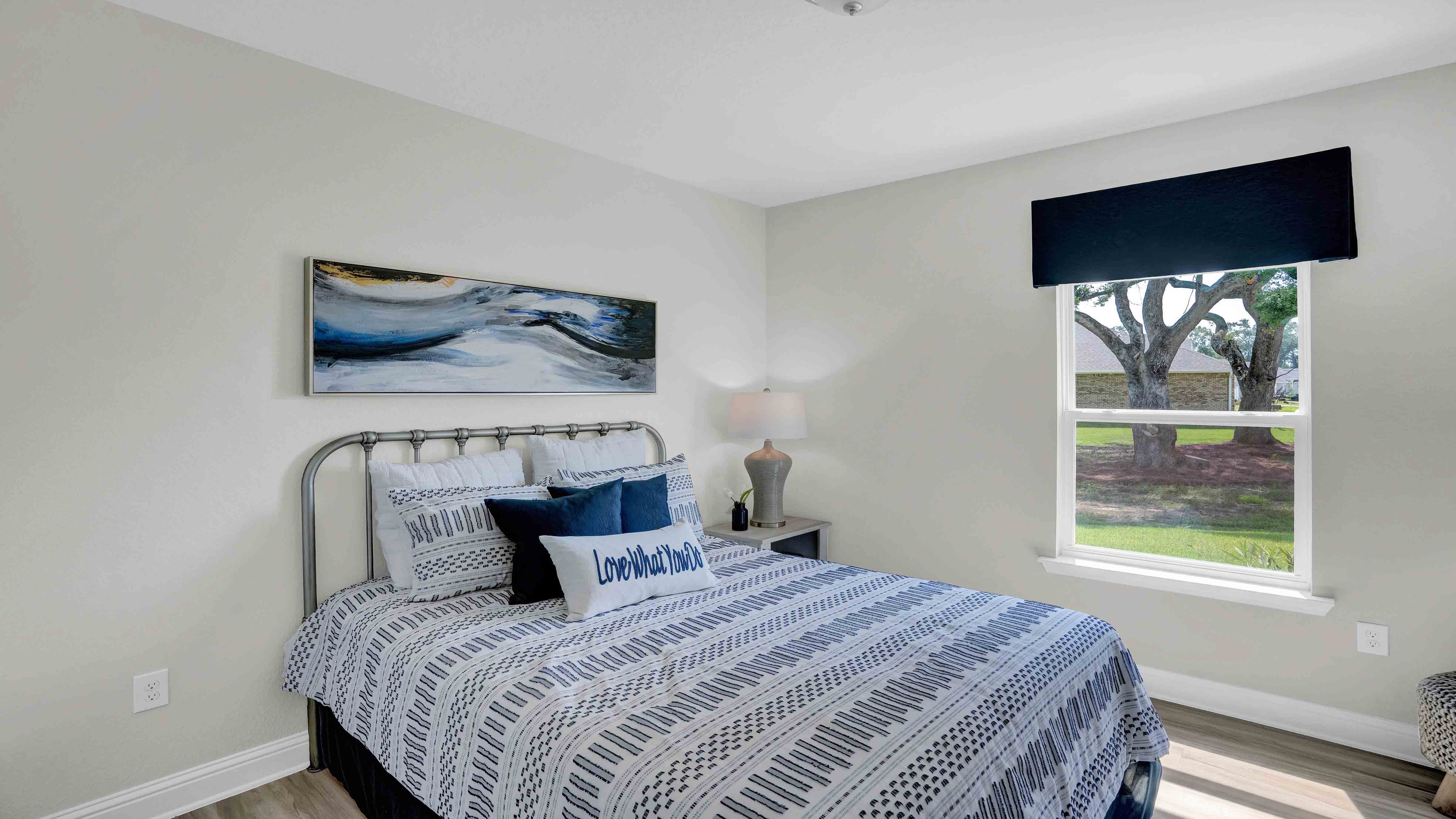 Interior of new home.