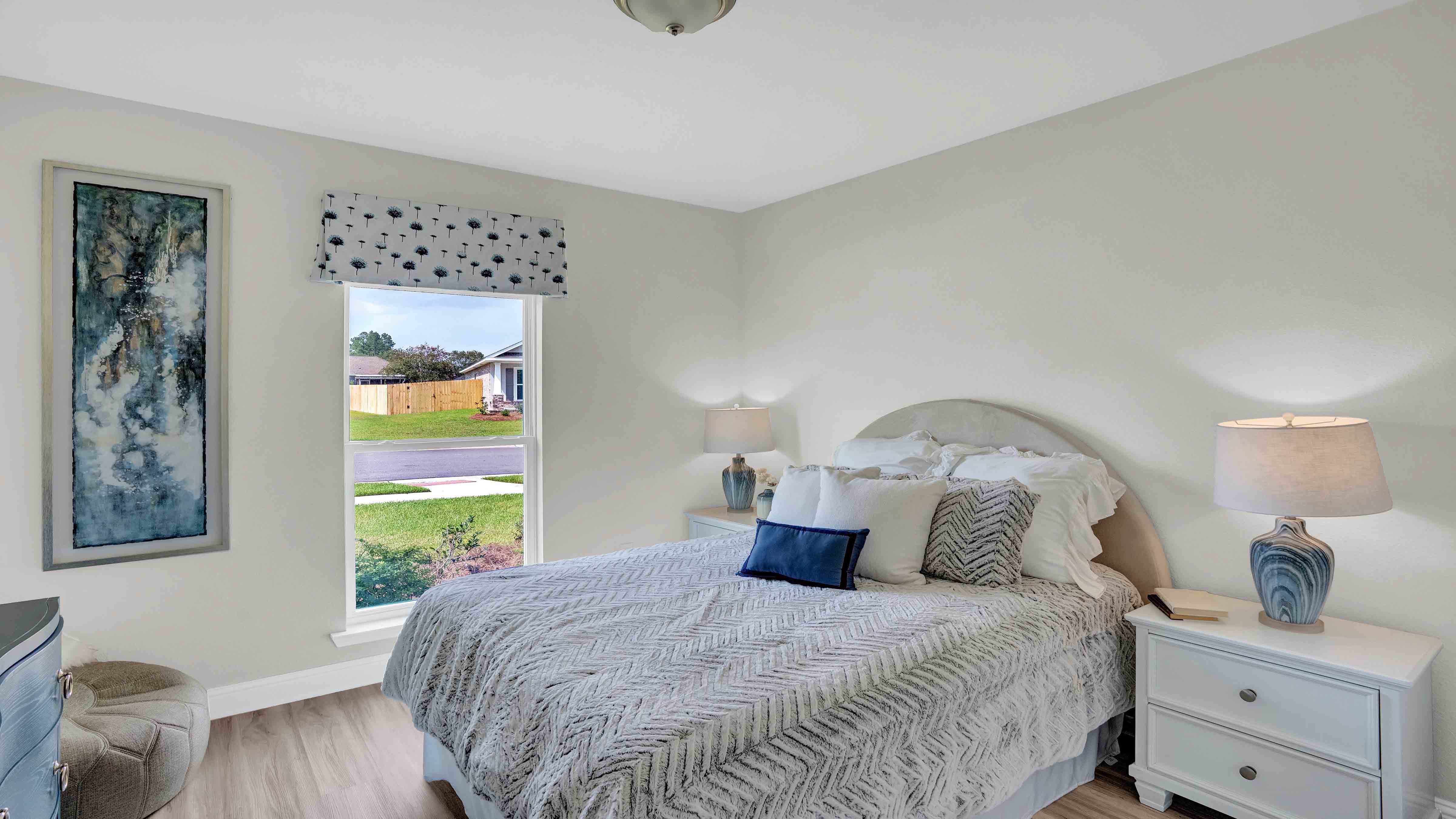 Interior of new home.