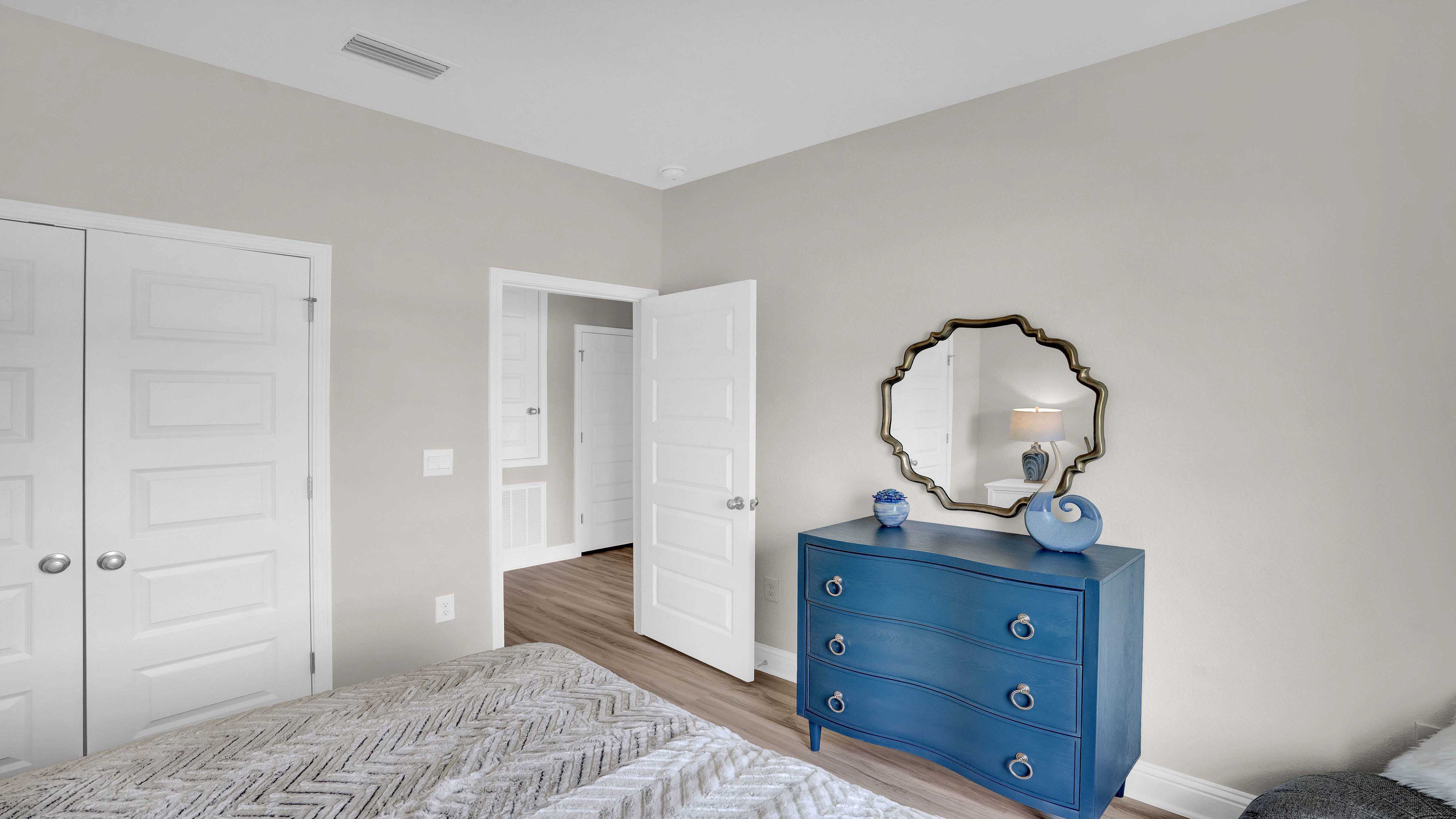 Interior of new home.