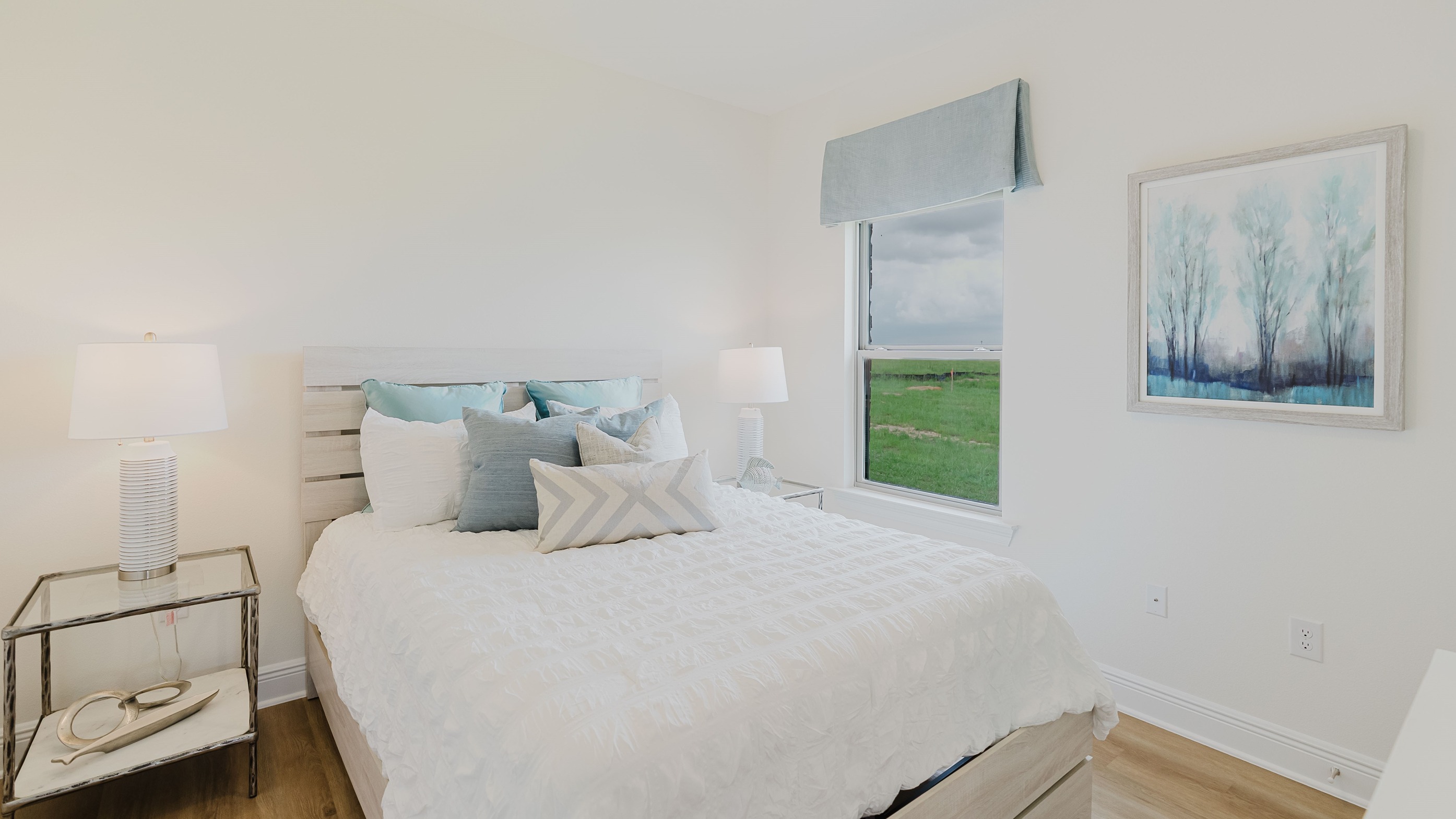 Open concept Taylor new home interior