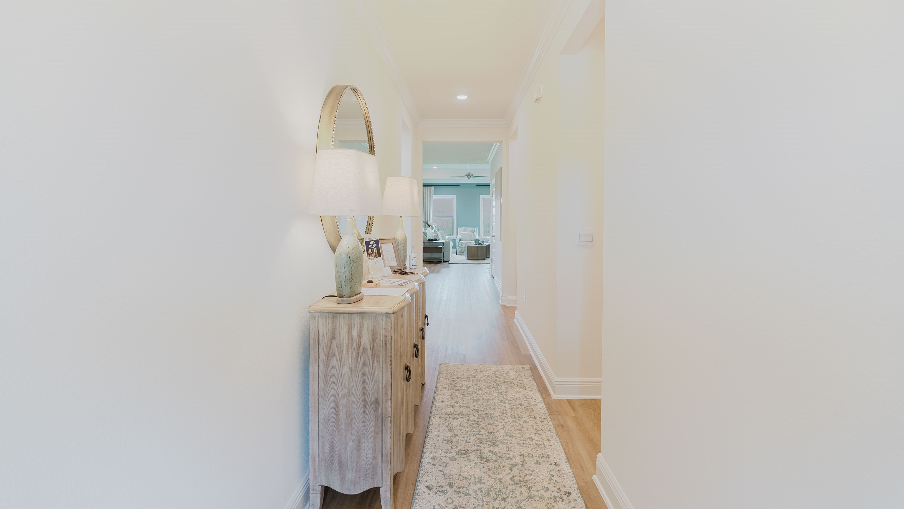 Open concept Taylor new home interior