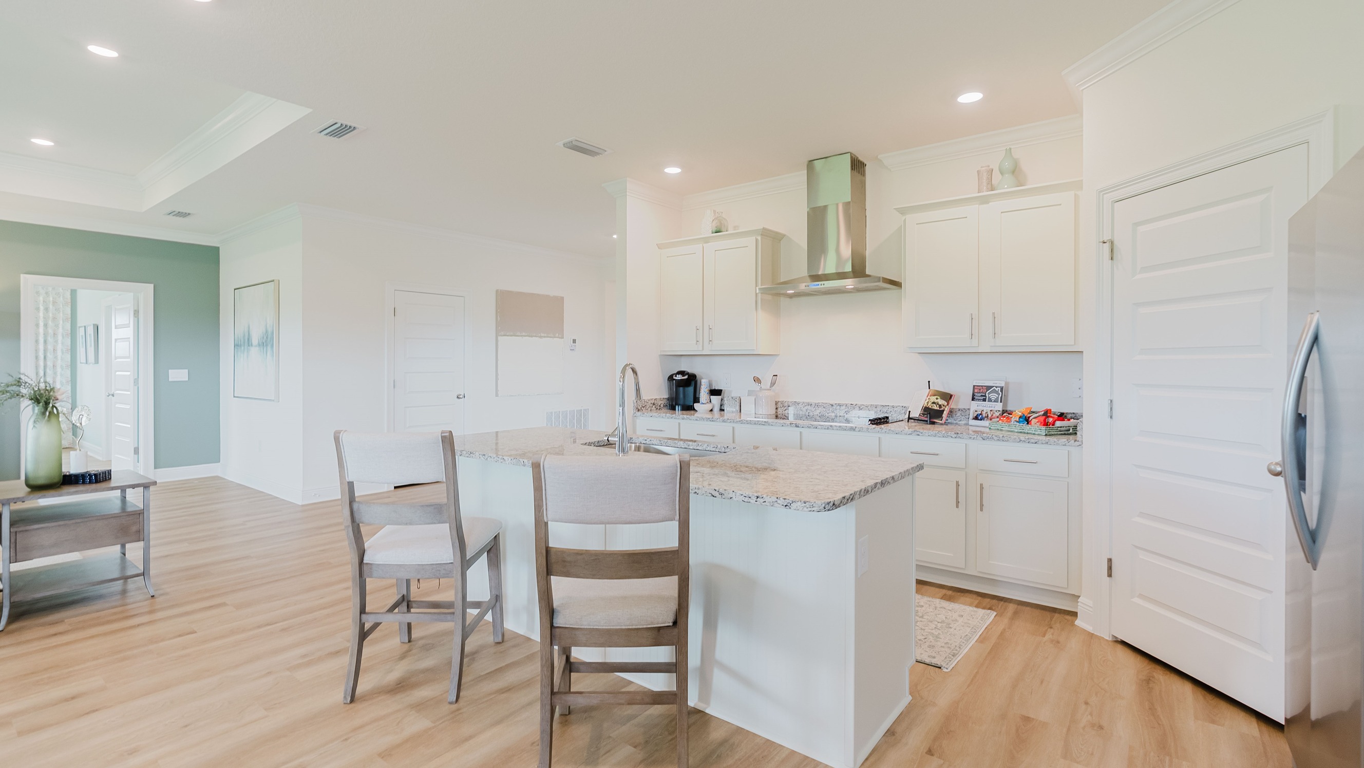 Open concept Taylor new home interior