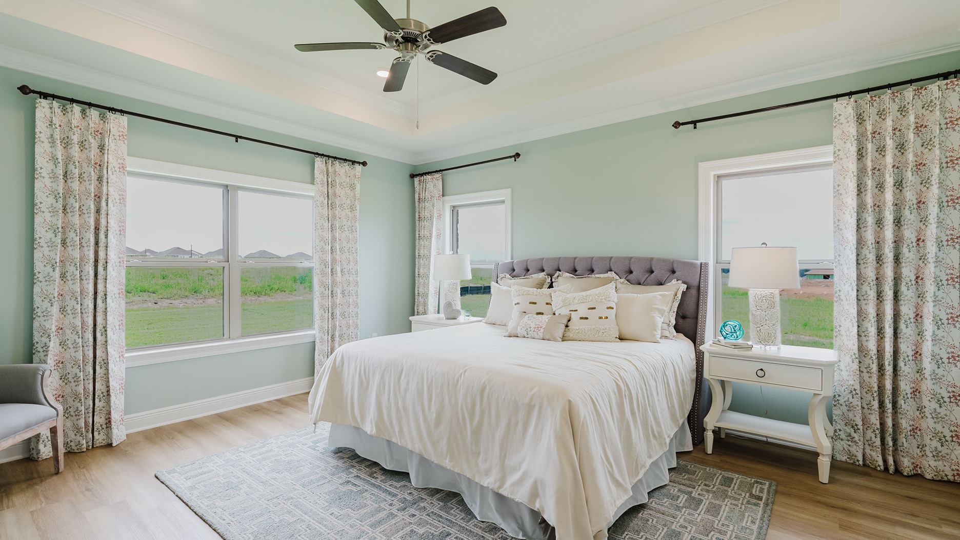 Open concept Taylor new home interior