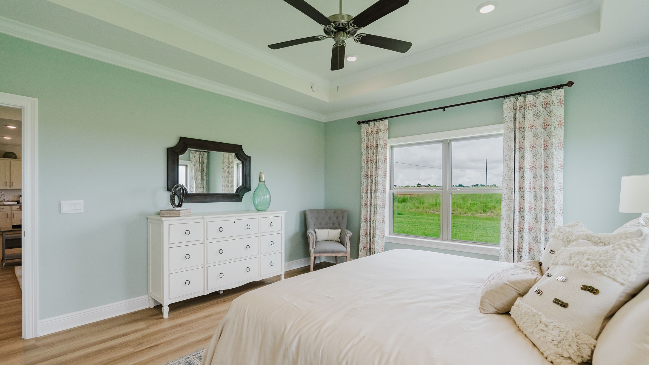 Open concept Taylor new home interior