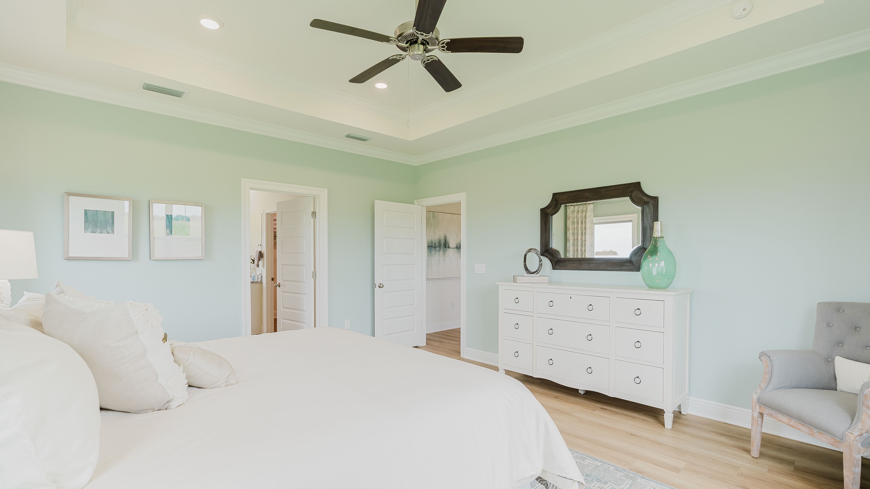 Open concept Taylor new home interior