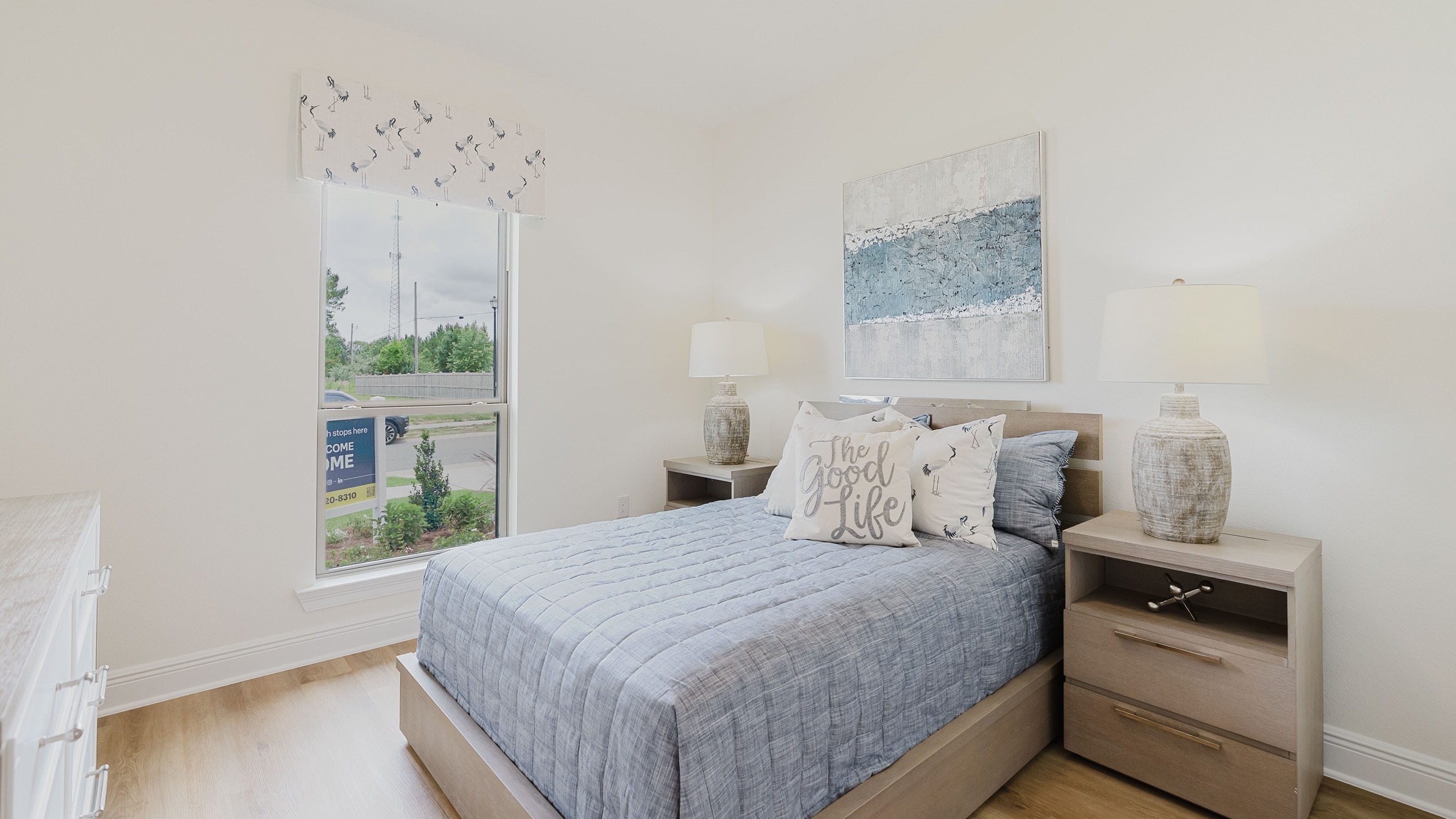 Open concept Taylor new home interior