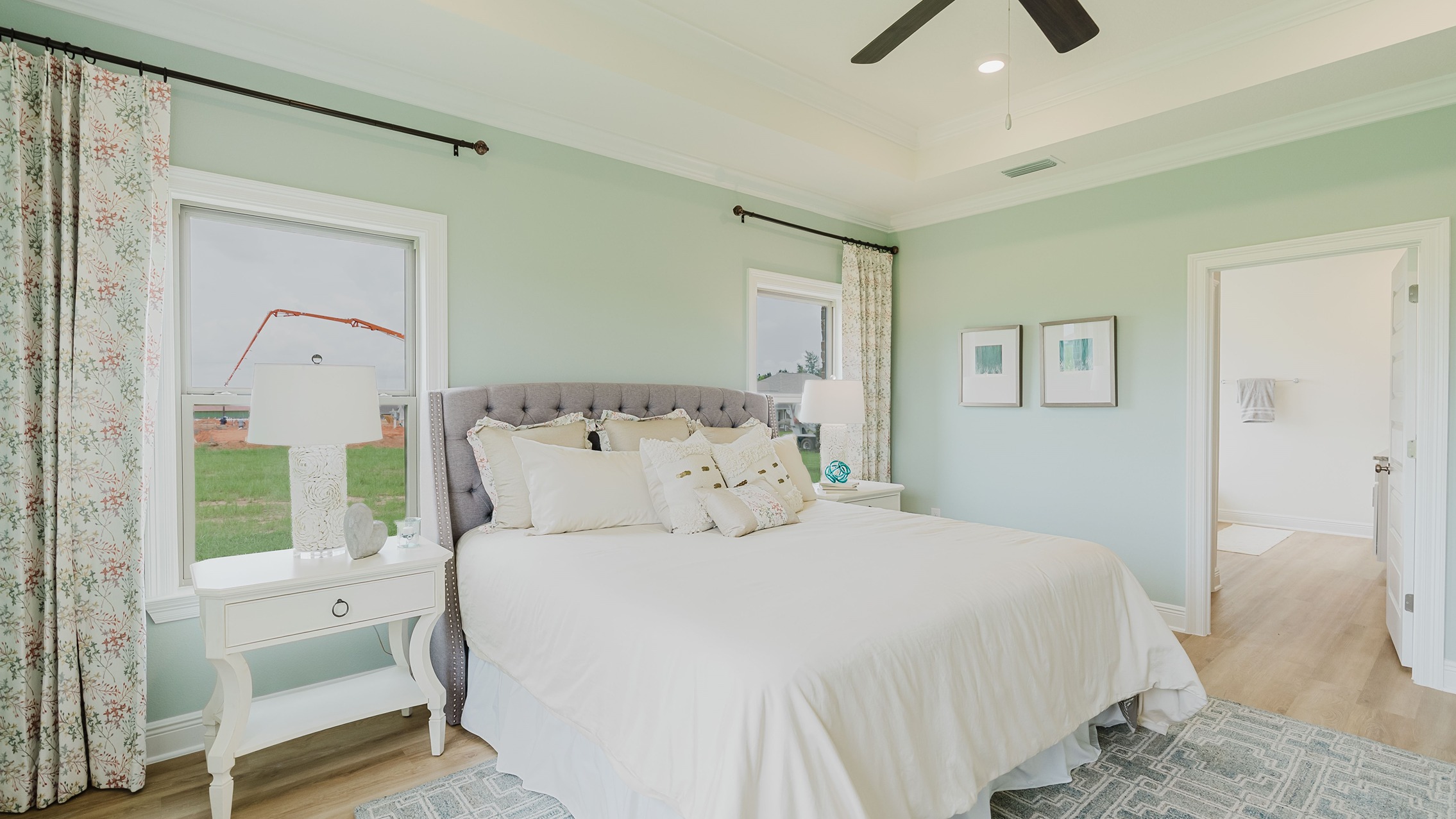 Open concept Taylor new home interior